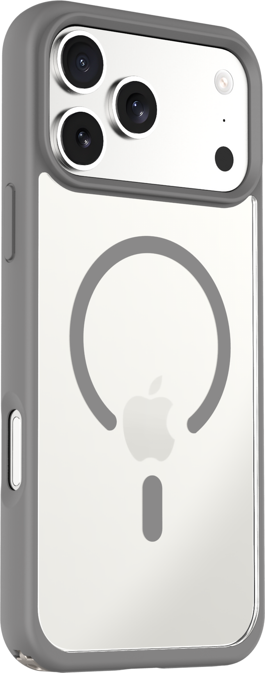 TEKNE Hybrid Protective case for iPhone 17 Pro Max-Grey