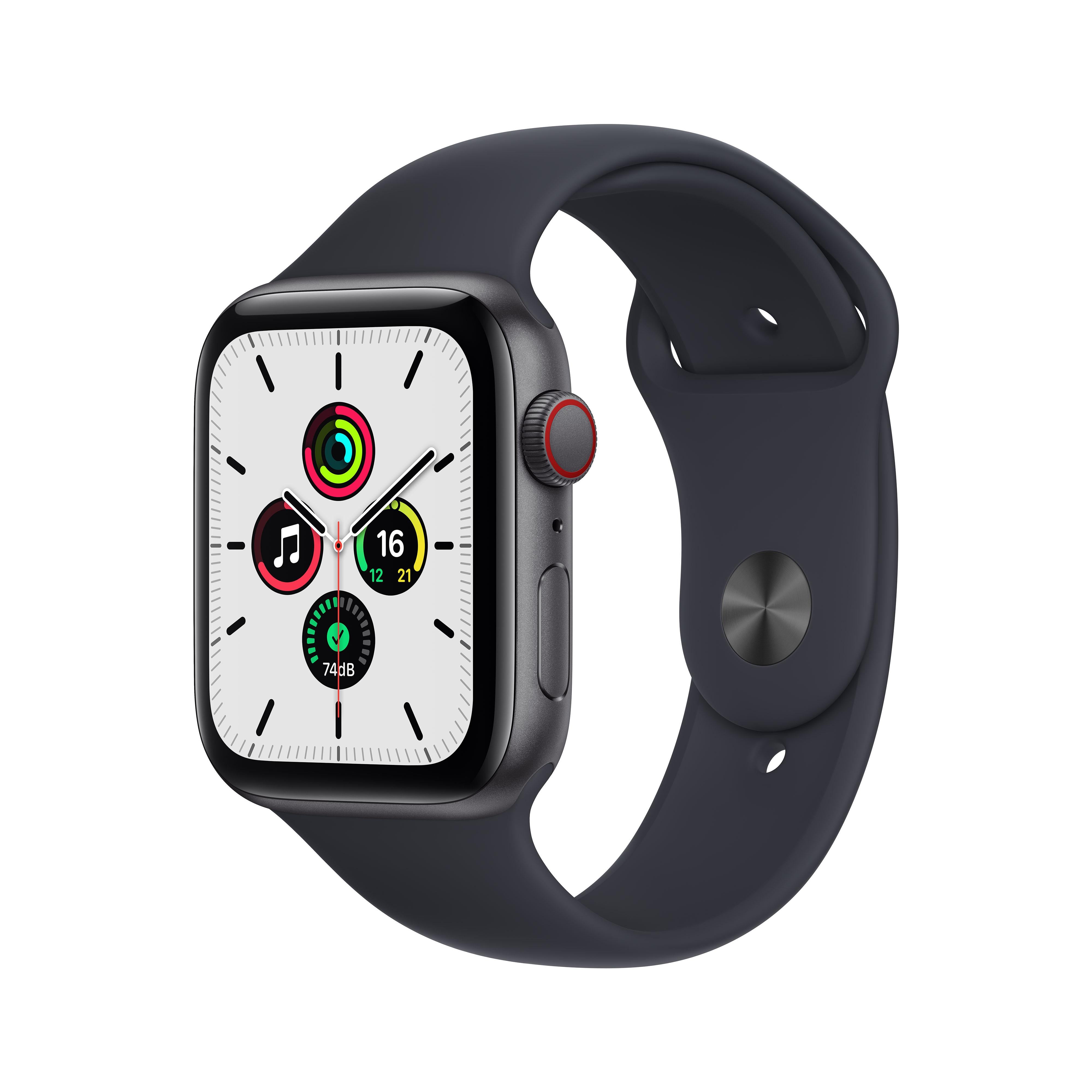 Aluminum Apple Watch Series Apple Watch SE GPS Cellular, 44mm