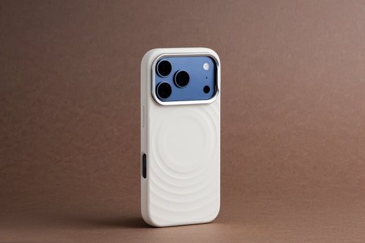 Tekne WaveStand Silicone Case for iPhone 17 Pro-Beige