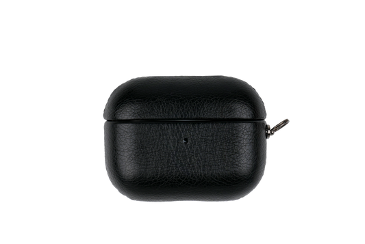 Tekne Vegan Leather case for Airpods-Black