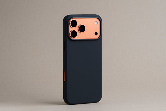 TEKNE Silicone Case Compatible with MagSafe for iPhone 17 Pro Max-Black