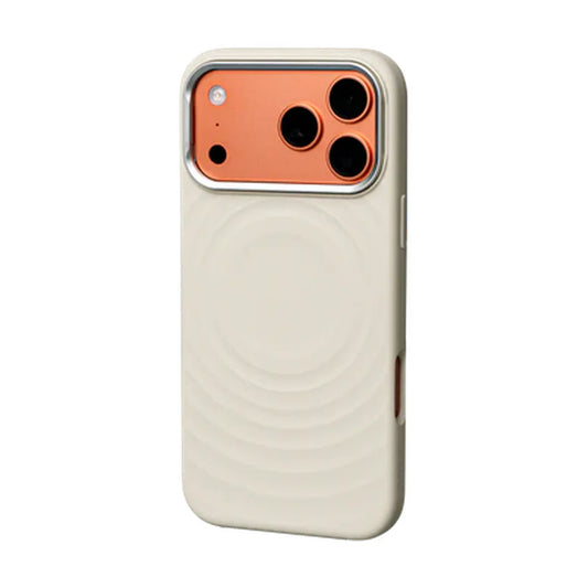TEKNE WaveStand Silicone Case for iPhone 17 Pro Max-Beige