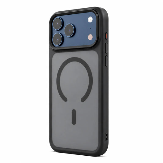 TEKNE Hybrid Frost Matte case for iPhone 17 Pro Max-Black