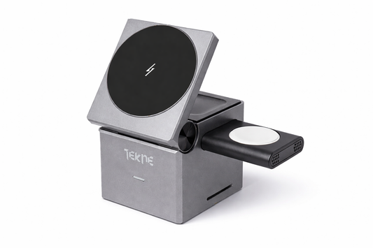 TEKNE Mag-Lead 3in1 Wireless charger-Black