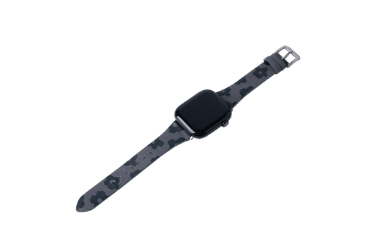 TEKNE FLORO Leather Band | Printed Genuine Leather, Durable, Stylish Strap