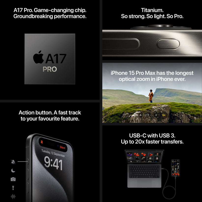 iPhone 15 Pro in  Natural Titanium, 128GB Storage. EMI available |Get best offers for iphone 15 pro [variant] Natural Titanium 128GB.
