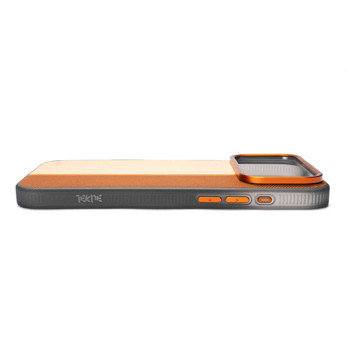 Tekne TwoTone Leather Case for iPhone 18 ProMax- Brown