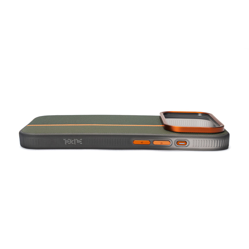 Tekne TwoTone Leather Case for iPhone 18 Pro- Green Get best offers for Tekne TwoTone Leather Case for iPhone 18 Pro- Green