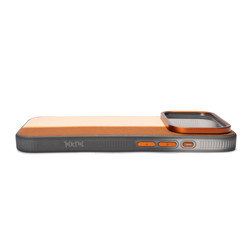 Tekne TwoTone Leather Case for iPhone 18 Pro- Brown Get best offers for Tekne TwoTone Leather Case for iPhone 18 Pro- Brown