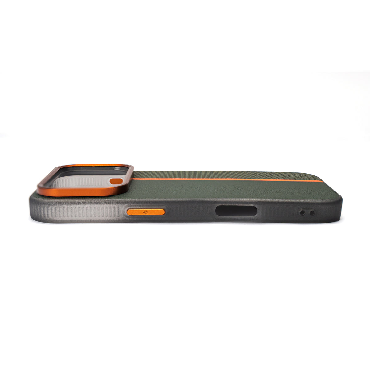 Tekne TwoTone Leather Case for iPhone 18 Pro- Green