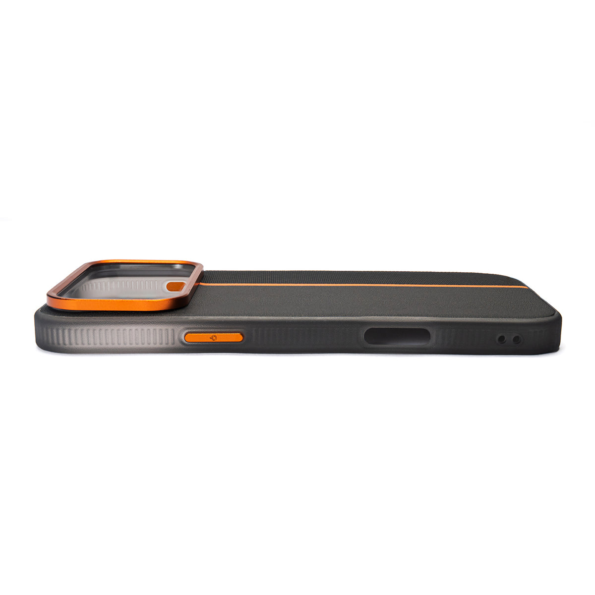 Tekne TwoTone Leather Case for iPhone 18 ProMax- Black