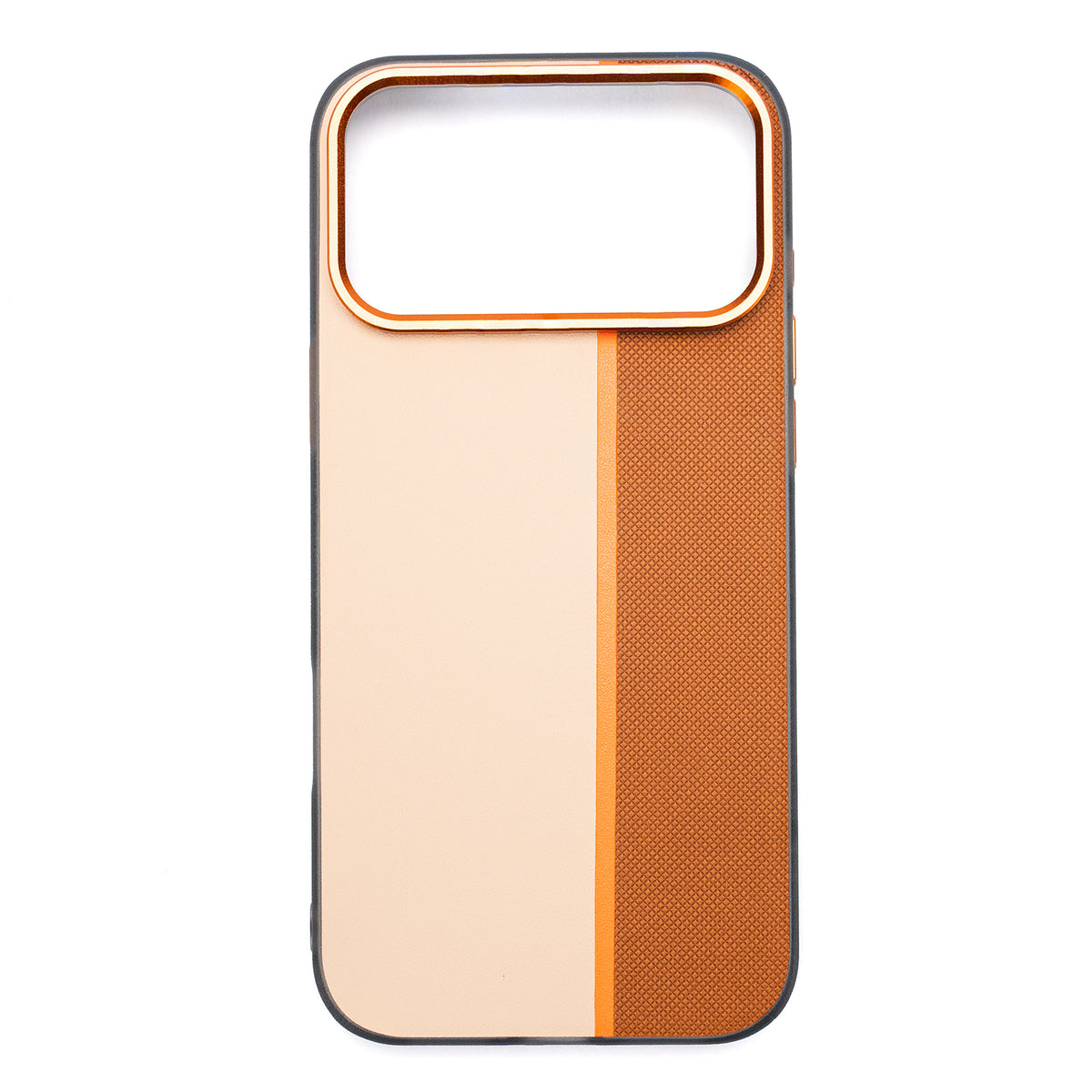 Tekne TwoTone Leather Case for iPhone 18 ProMax- Brown