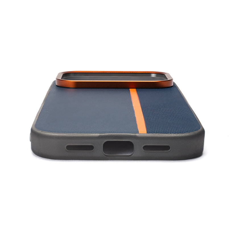 Tekne TwoTone Leather Case for iPhone 18 Pro- Blue Get best offers for Tekne TwoTone Leather Case for iPhone 18 Pro- Blue