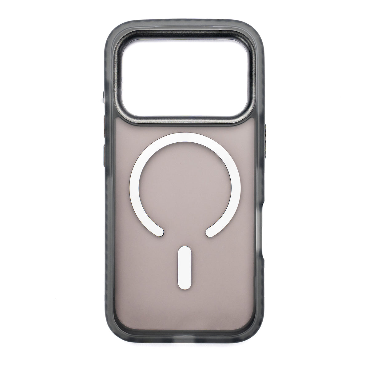 Tekne Clear Frost Hybrid case for iPhone 18 Pro- Black