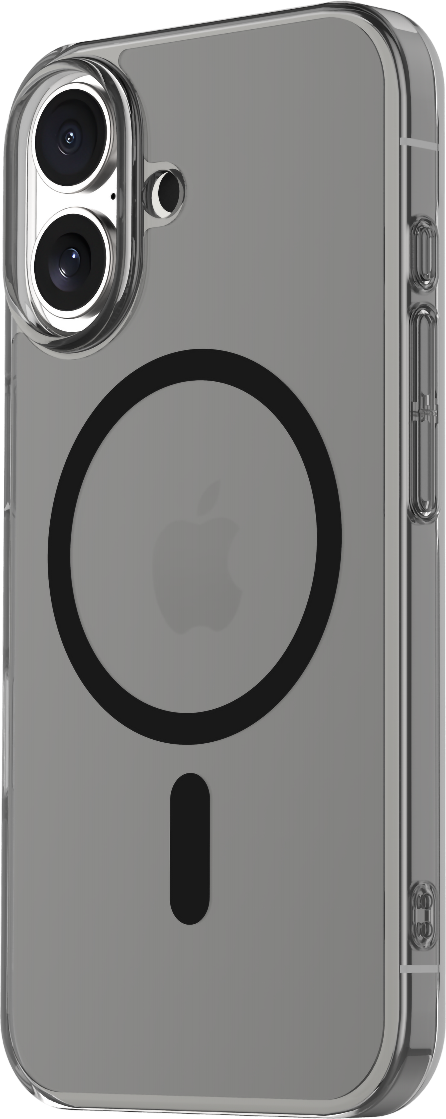 Tekne Crystal Hybrid Case  for iPhone 17 -Clear Black