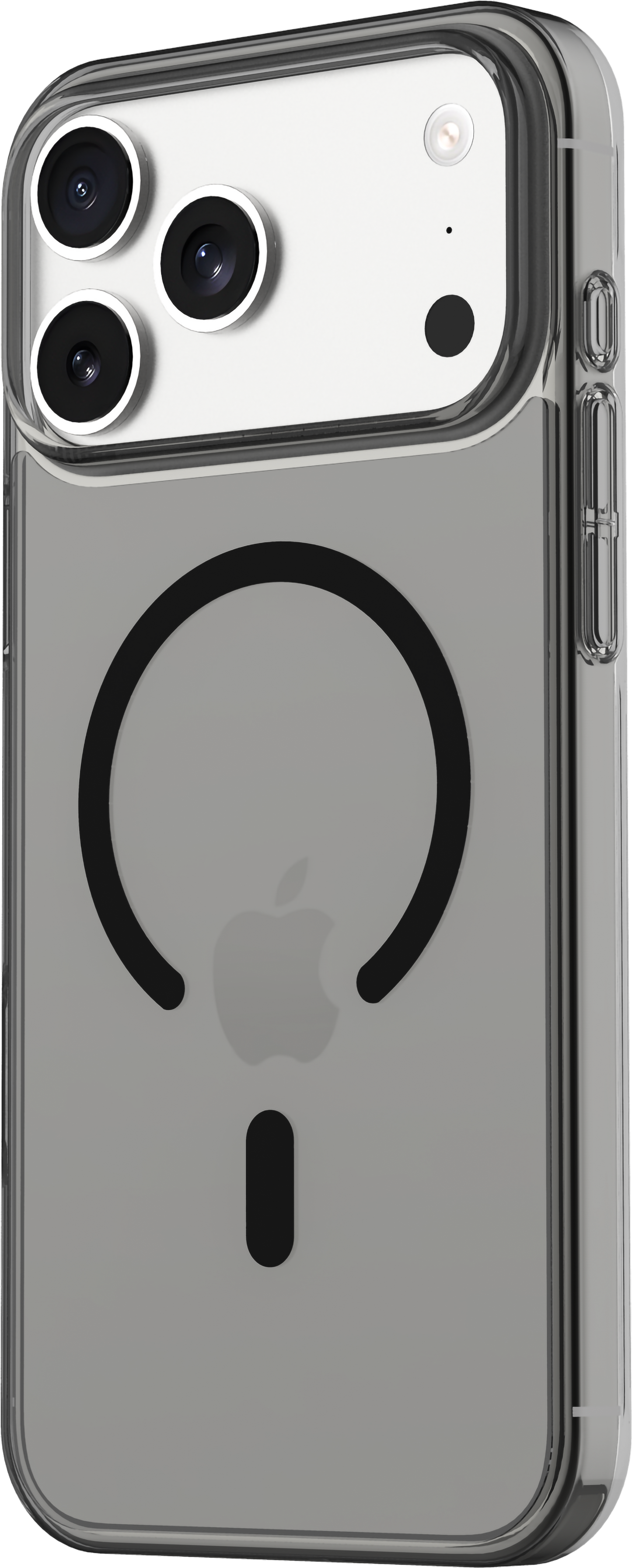 Tekne Crystal Hybrid Case  for iPhone 17 Pro Max-Clear Black