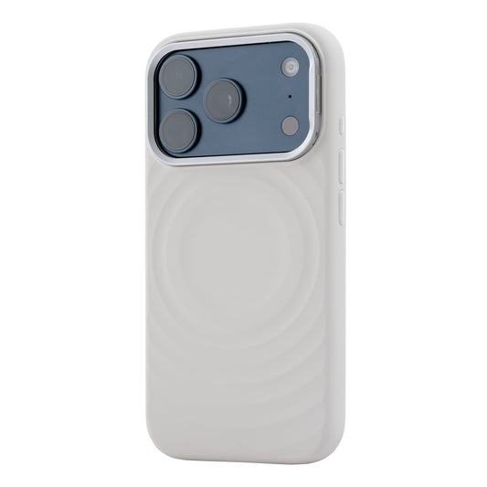 TEKNE WaveStand Silicone Case for iPhone 17 Pro-Beige