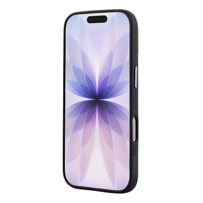 Tekne Vegan Leather Case for iPhone 16 Pro-Black Get best offers for Tekne Vegan Leather Case for iPhone 16 Pro-Black