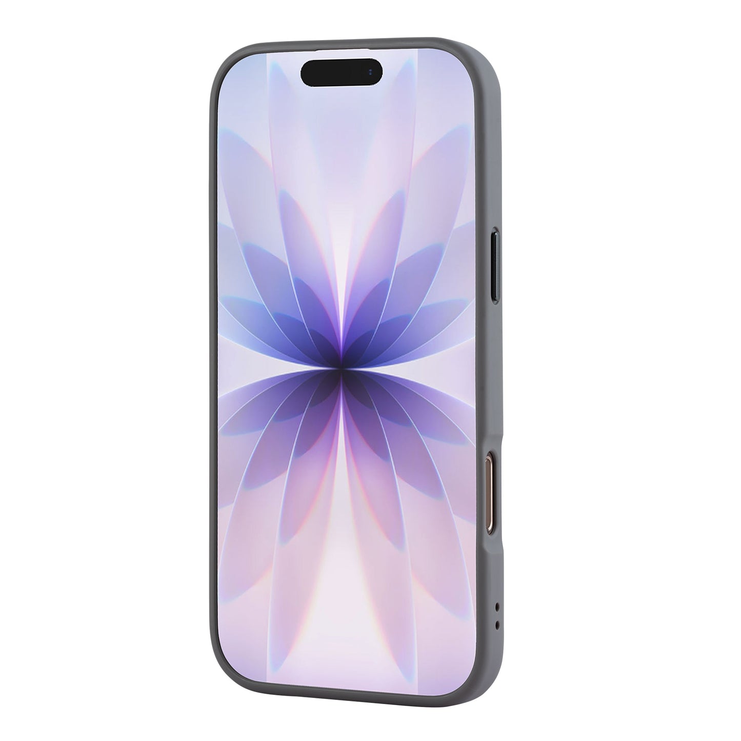 Tekne CLEAR Case with Camera stand for iPhone 16 Pro Max-Grey