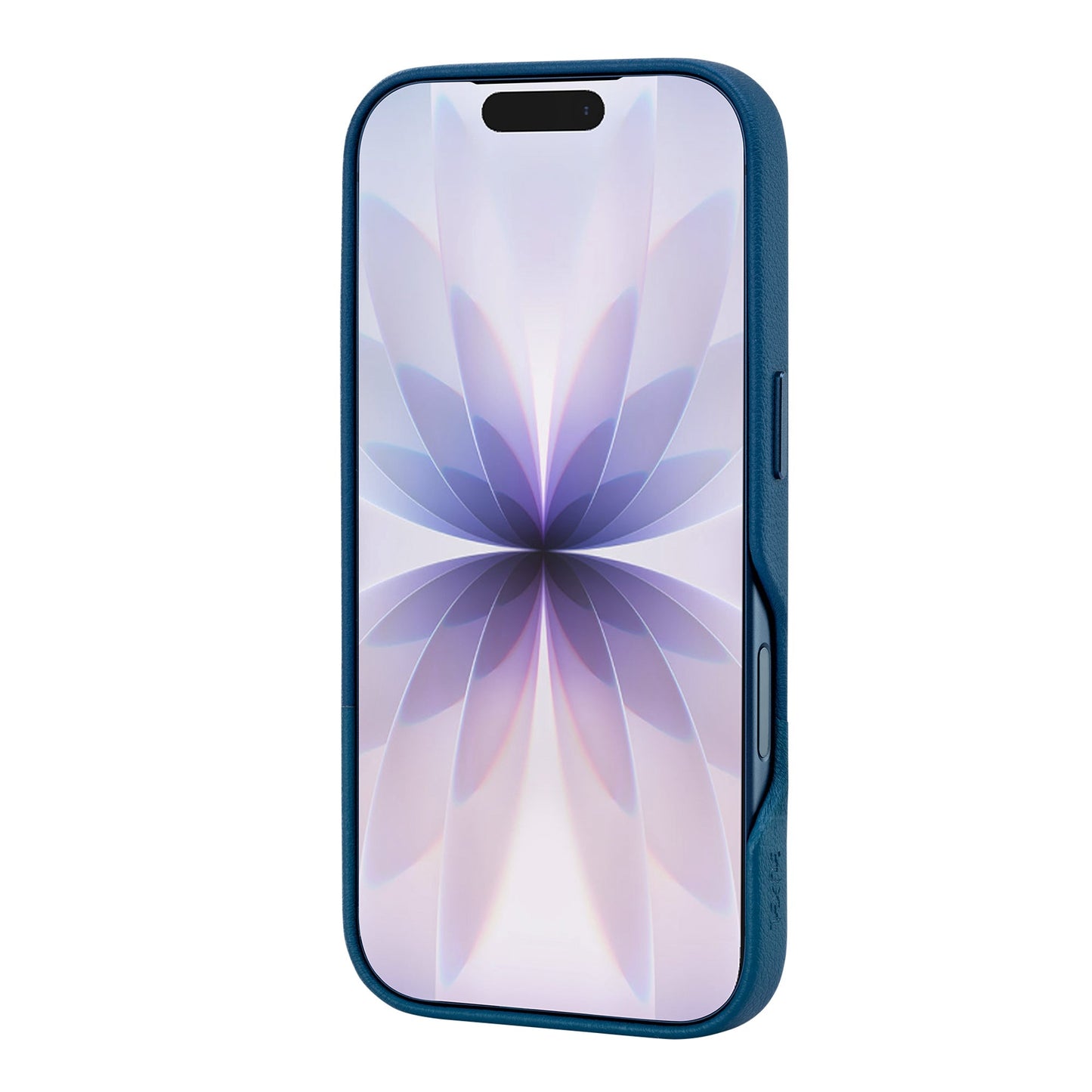 TEKNE DualTone Vegan Leather Case for iPhone 17  Pro- Blue