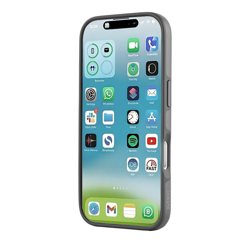 TEKNE Solid Duo MagSafe case for iPhone 17- Grey Get best offers for TEKNE Solid Duo MagSafe case for iPhone 17- Grey
