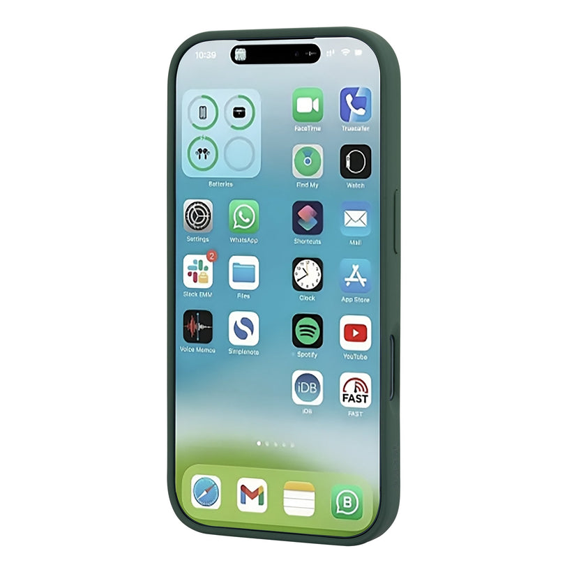 TEKNE Silicone Case Compatible with MagSafe for iPhone 17 Pro-Green Get best offers for TEKNE Silicone Case Compatible with MagSafe for iPhone 17 Pro-Green