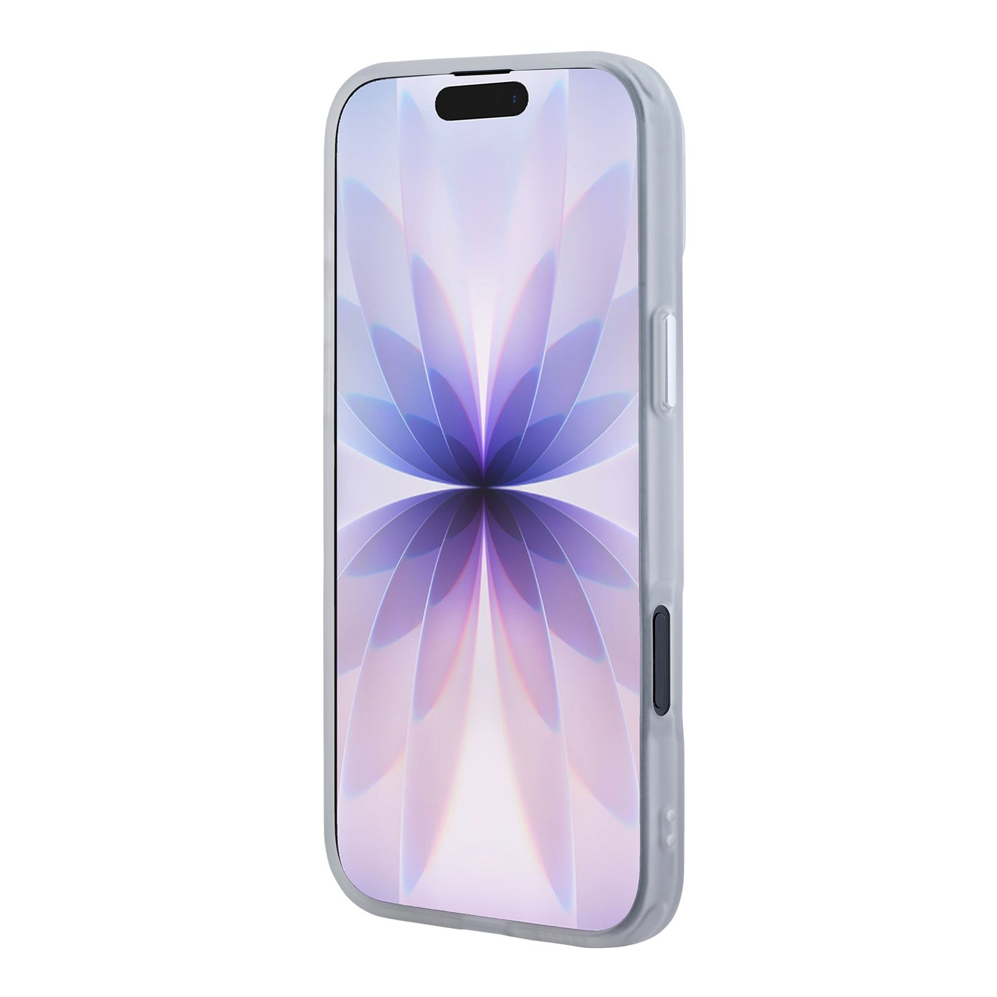 Tekne CLEAR Case with Camera stand for iPhone 16 Plus-White