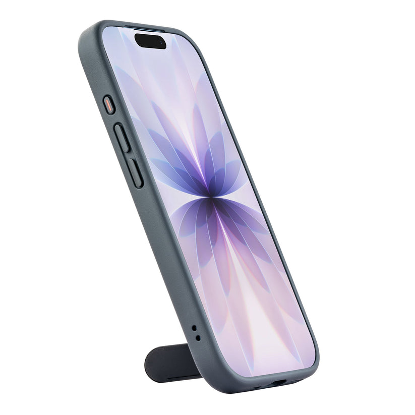 TEKNE Hybrid Frost Matte with stand Case for iPhone 17-Black Get best offers for TEKNE Hybrid Frost Matte with stand Case for iPhone 17-Black