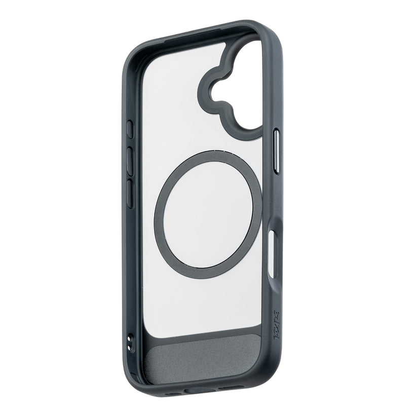 TEKNE Hybrid Frost Matte with stand Case for iPhone 17-Black Get best offers for TEKNE Hybrid Frost Matte with stand Case for iPhone 17-Black