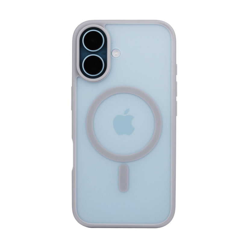TEKNE Matt MagSafe Case for iPhone 16 | Matte Finish | MagSafe Compatible & Scratch-Resistant - Grey Get best offers for TEKNE Matt MagSafe Case for iPhone 16 | Matte Finish | MagSafe Compatible & Scratch-Resistant - Grey