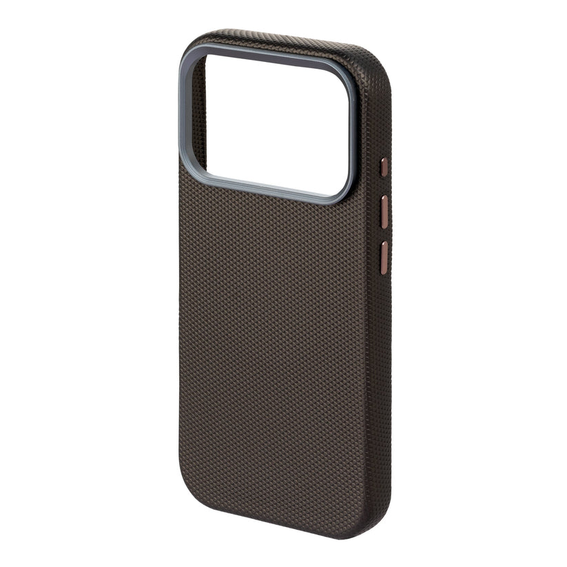 TEKNE Textura Vegan Leather Case for iPhone 17 Pro-Grey Get best offers for TEKNE Textura Vegan Leather Case for iPhone 17 Pro-Grey