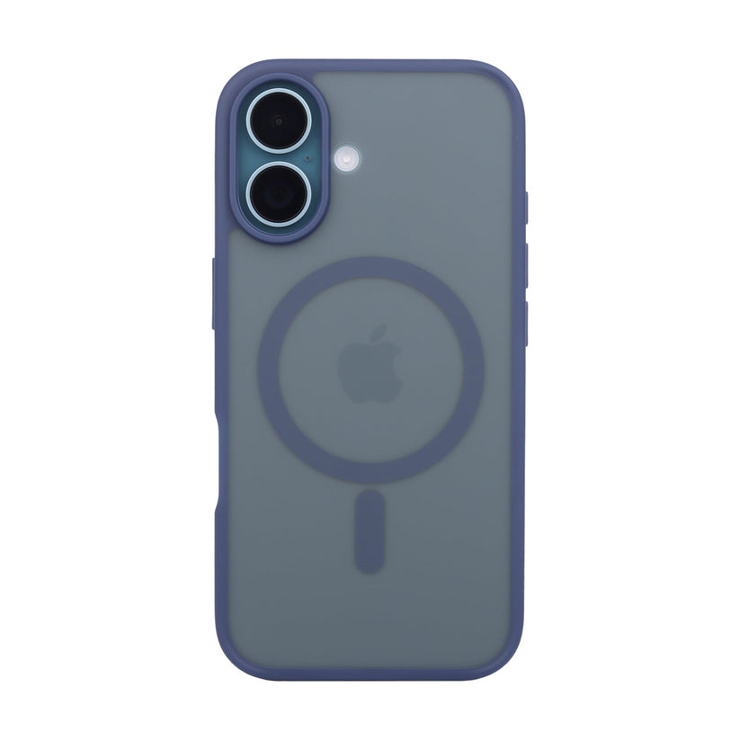TEKNE Matt MagSafe Case for iPhone 16 | Matte Finish | MagSafe Compatible & Scratch-Resistant - Blue Get best offers for TEKNE Matt MagSafe Case for iPhone 16 | Matte Finish | MagSafe Compatible & Scratch-Resistant - Blue