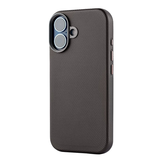 TEKNE Textura Vegan Leather Case  for iPhone 17-Grey