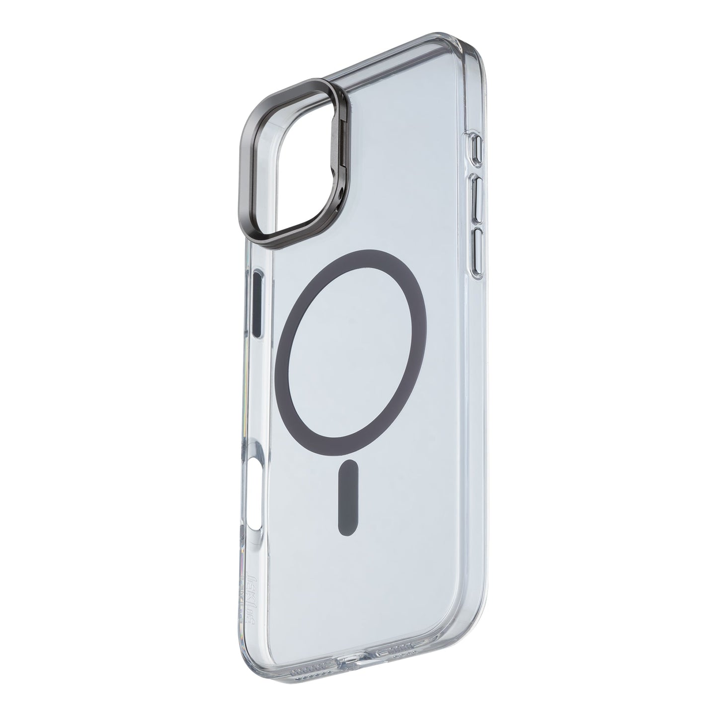 Tekne CRYSTAL Case with Metal Camera Stand for iPhone 16 Plus-Grey