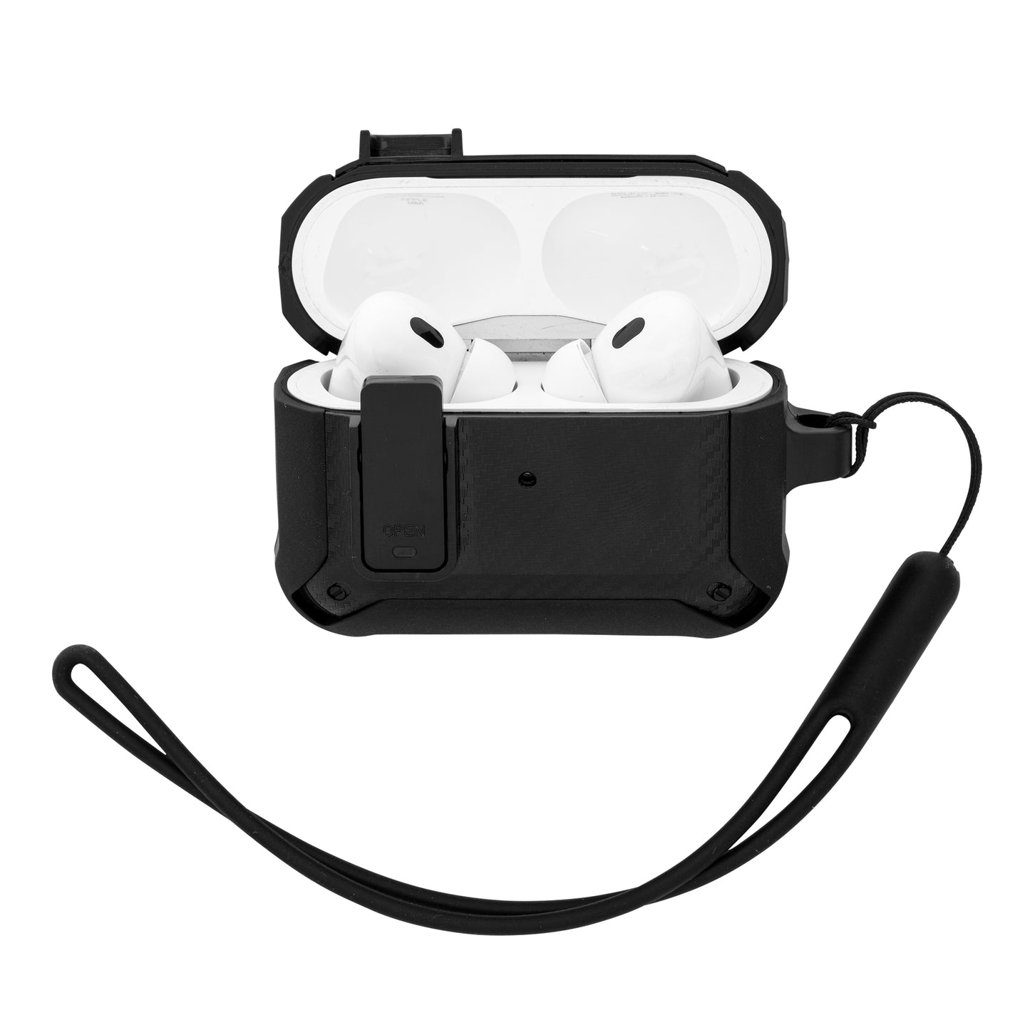 TEKNE Defender Cases-Black-Airpod Pro 2nd Gen