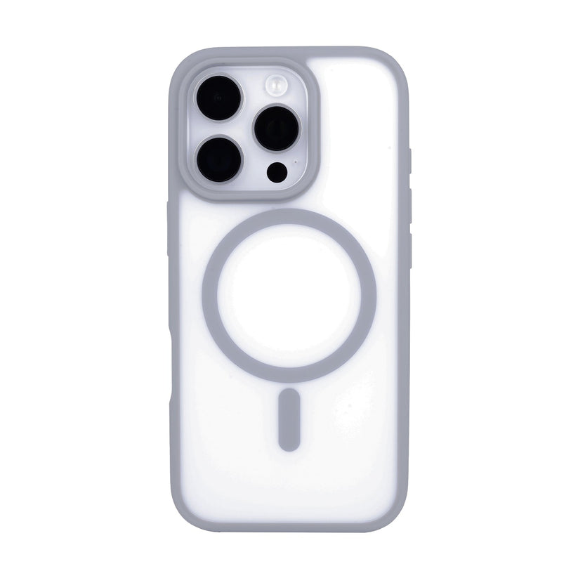 TEKNE Matt MagSafe Case for iPhone 16 Pro | Matte Finish | MagSafe Compatible & Scratch-Resistant - Grey Get best offers for TEKNE Matt MagSafe Case for iPhone 16 Pro | Matte Finish | MagSafe Compatible & Scratch-Resistant - Grey