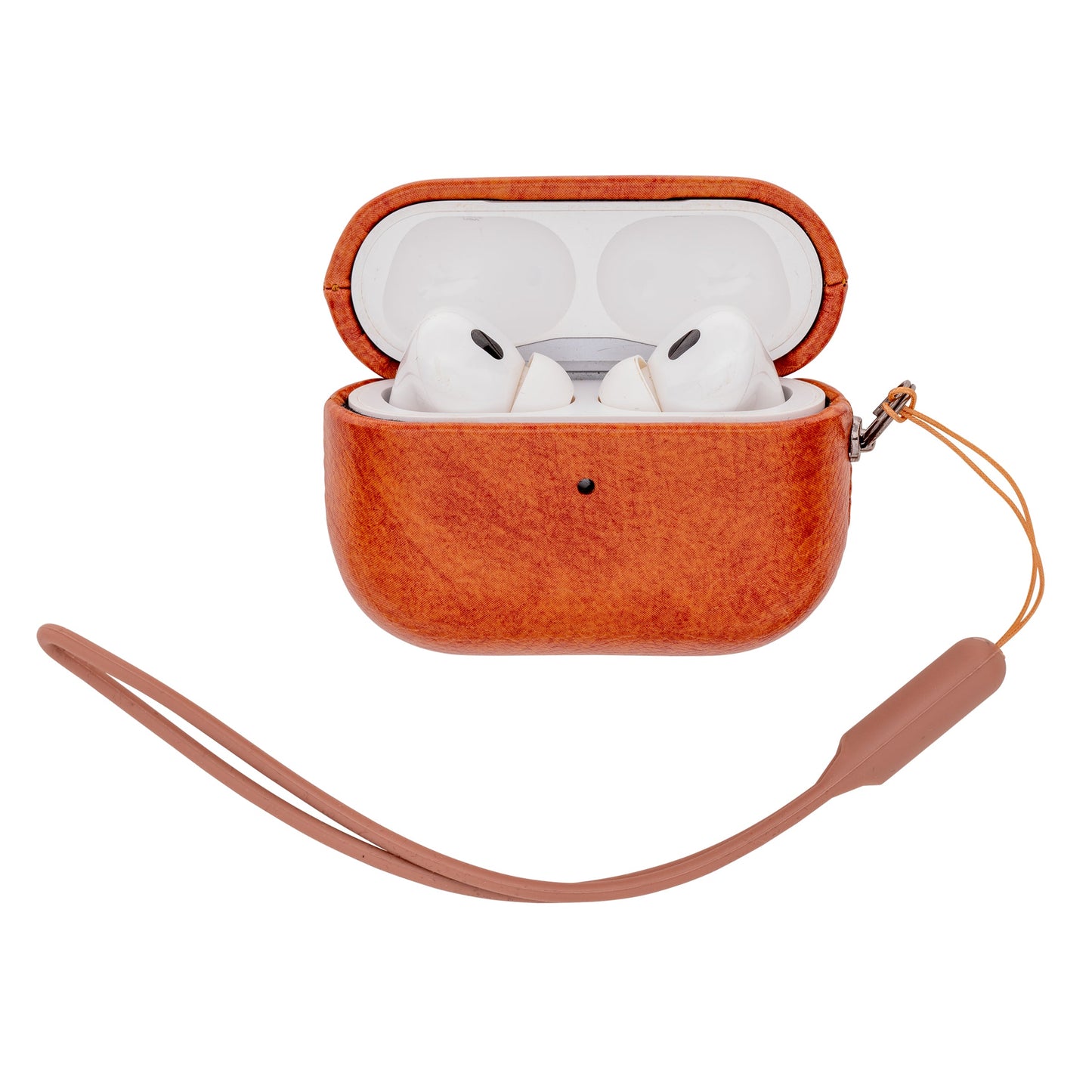 Tekne Vegan Leather case for Airpods-Tan/Brown-Airpod Pro 2nd Gen