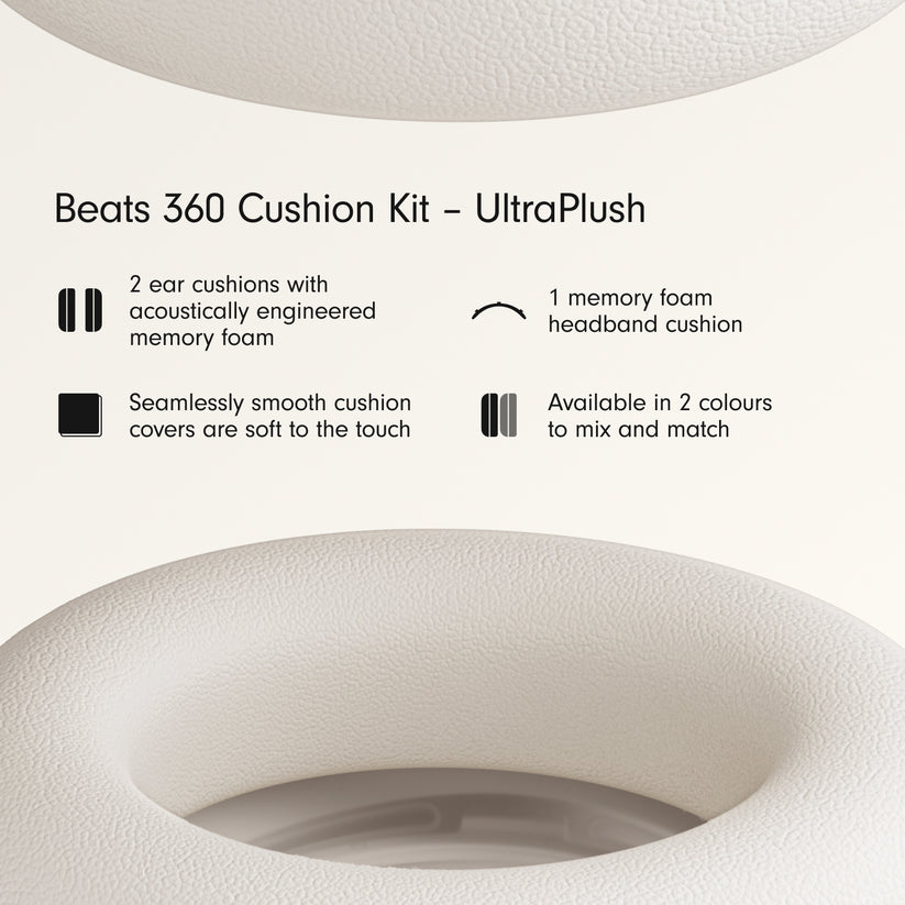 Beats 360 Cushion Kit – Cloud UltraPlush Cushions for Ear Cups and Headband Get best offers for Beats 360 Cushion Kit – Cloud UltraPlush Cushions for Ear Cups and Headband
