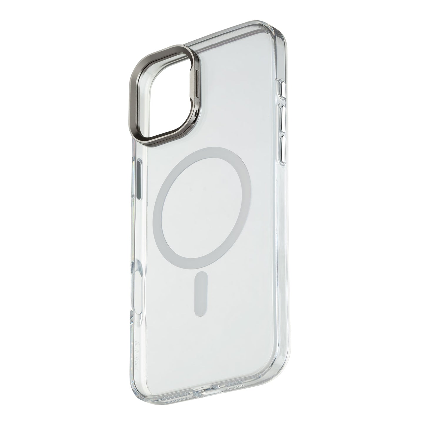 Tekne CRYSTAL Case with Metal Camera Stand for iPhone 16 Plus-White
