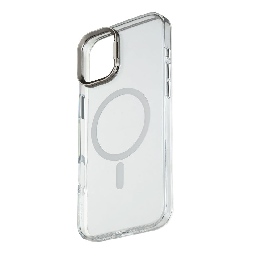 Tekne CRYSTAL Case with Metal Camera Stand for iPhone 16 Plus-White Get best offers for Tekne CRYSTAL Case with Metal Camera Stand for iPhone 16 Plus-White