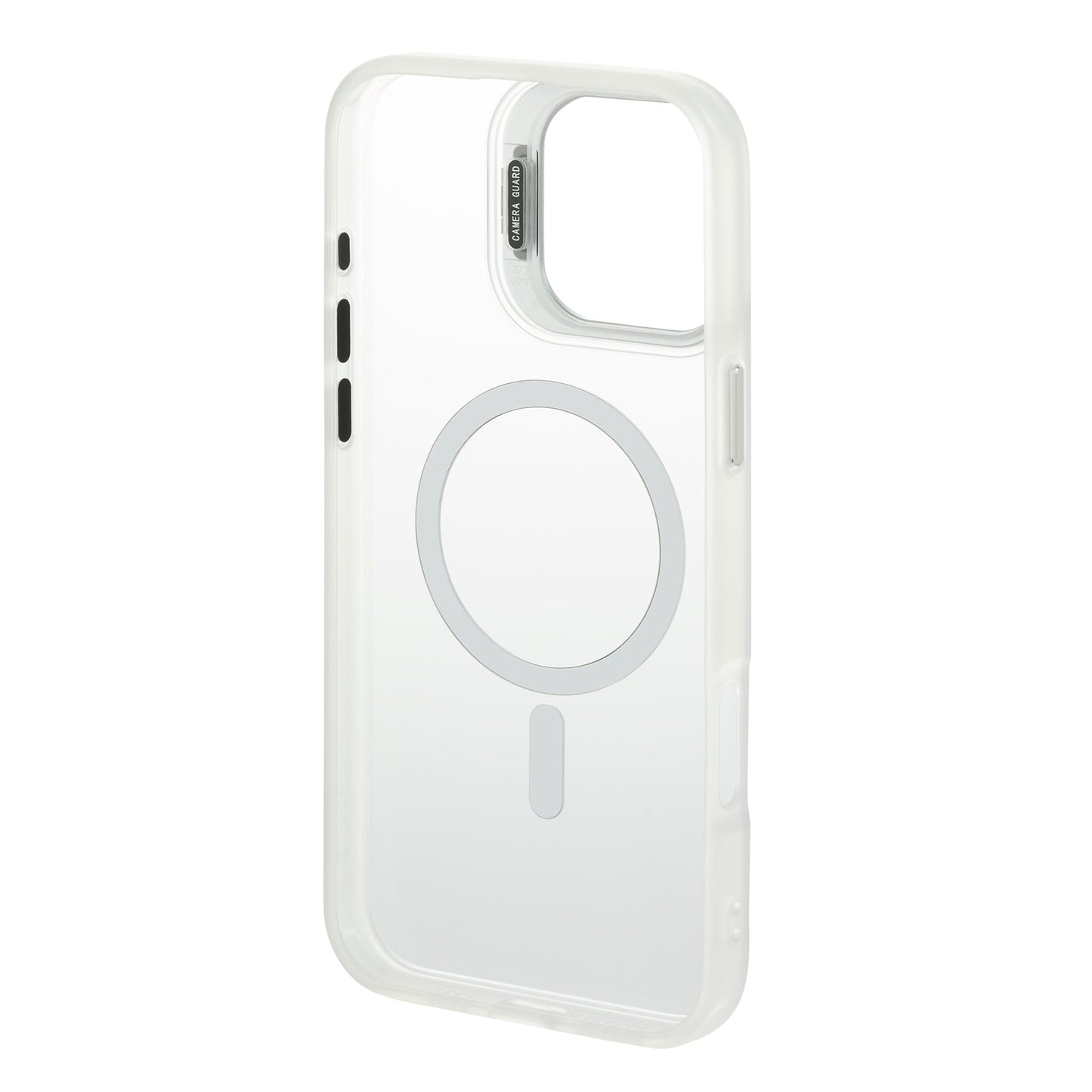 Tekne CRYSTAL Case with Metal Camera Stand for iPhone 16 Pro Max-Grey