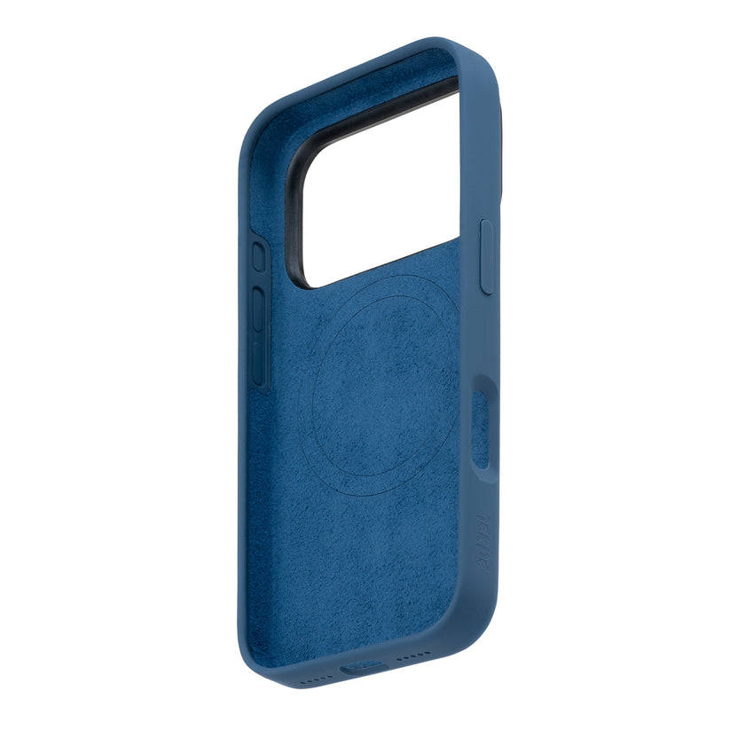 TEKNE Silicone Case Compatible with MagSafe for iPhone 17 Pro-Blue Get best offers for TEKNE Silicone Case Compatible with MagSafe for iPhone 17 Pro-Blue