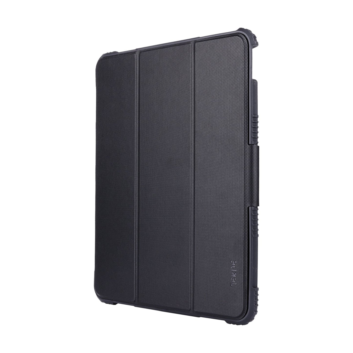 TEKNE Shockproof Vegan Leather Case for iPad Pro 13 M4 | Stand Function | Drop Protection - Grey