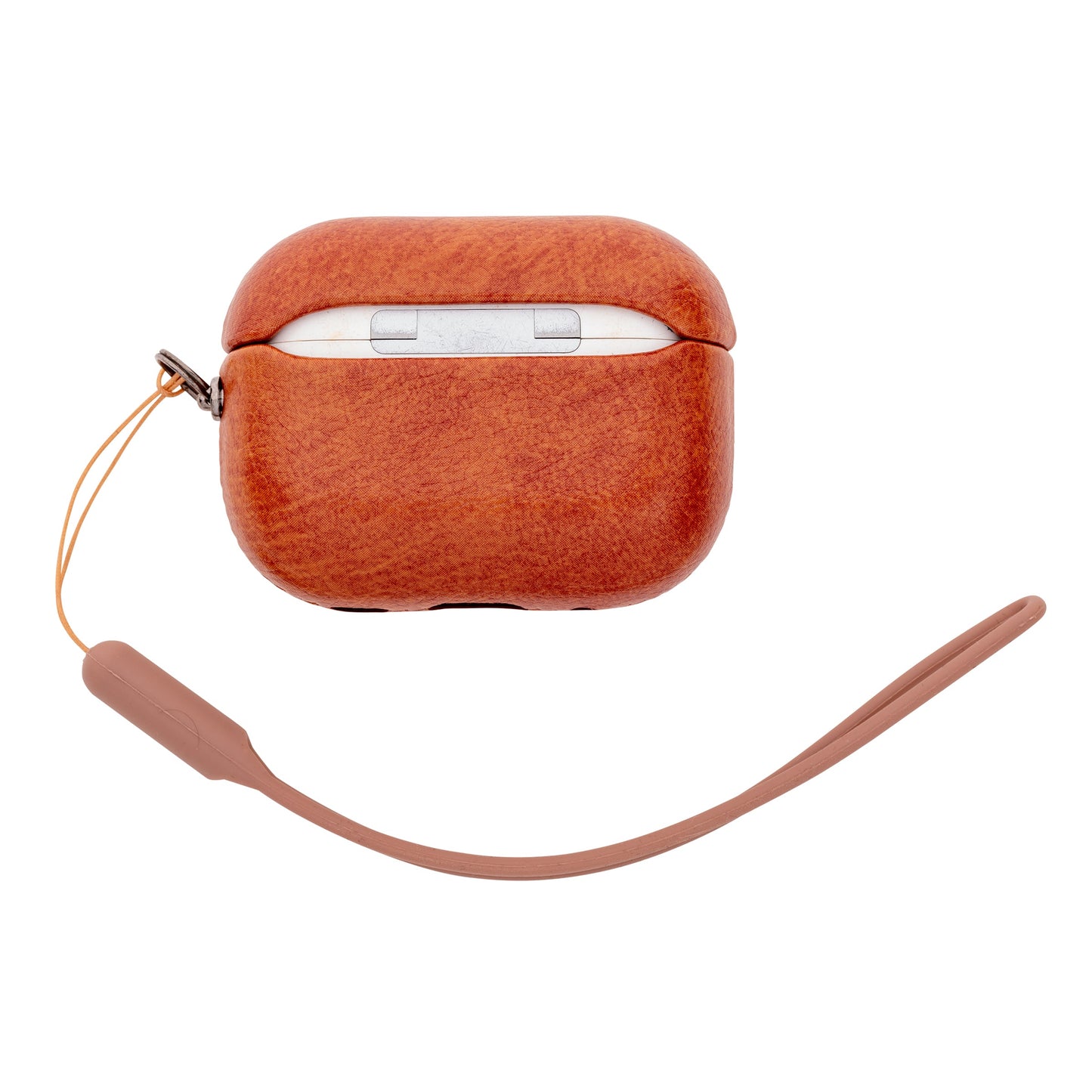 Tekne Vegan Leather case for Airpods-Tan/Brown-Airpod Pro 2nd Gen
