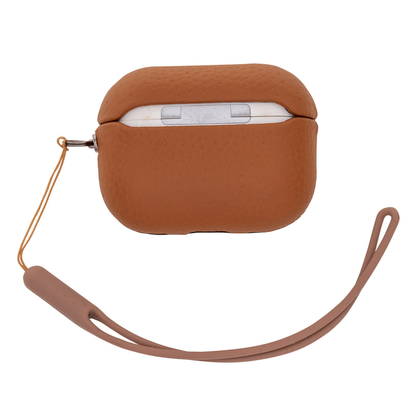 Tekne Original Leather case-Brown-Airpod Pro 2nd Gen Get best offers for Tekne Original Leather case-Brown-Airpod Pro 2nd Gen