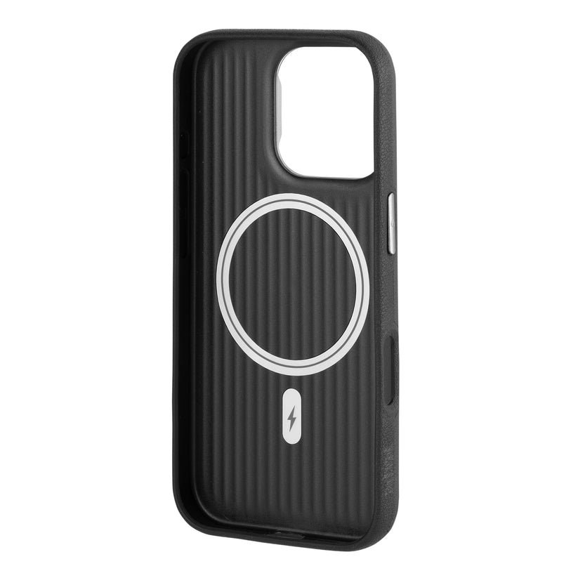 Tekne Vegan Leather Case for iPhone 16 Pro-Black Get best offers for Tekne Vegan Leather Case for iPhone 16 Pro-Black