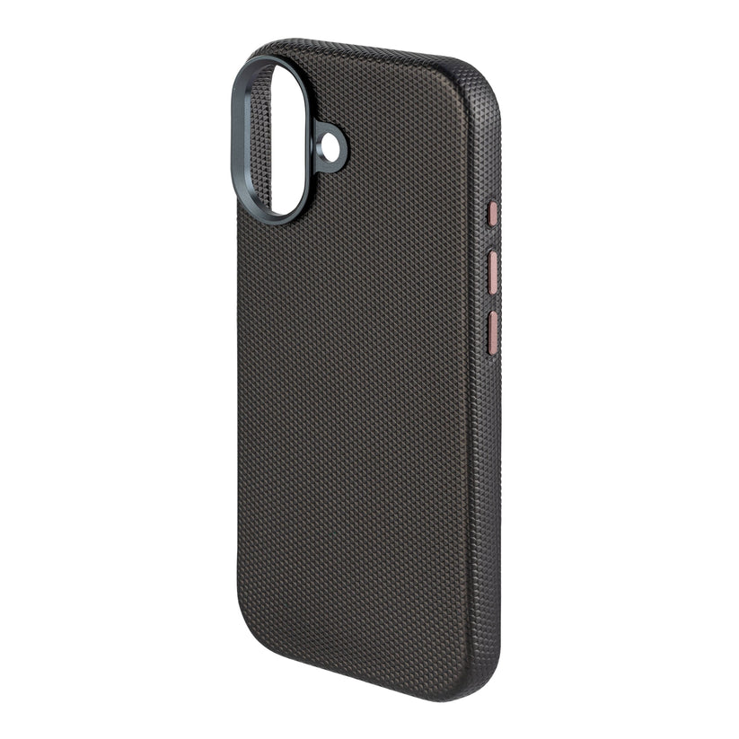 TEKNE Textura Vegan Leather Case  for iPhone 17-Grey Get best offers for TEKNE Textura Vegan Leather Case  for iPhone 17-Grey