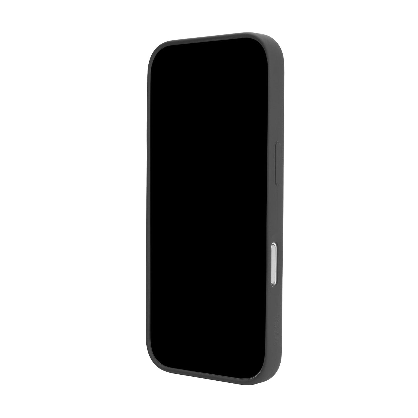 TEKNE Silicone Case for iPhone 16 Pro | Soft-Touch Grip | Shockproof & Wireless Charging Compatible - Black
