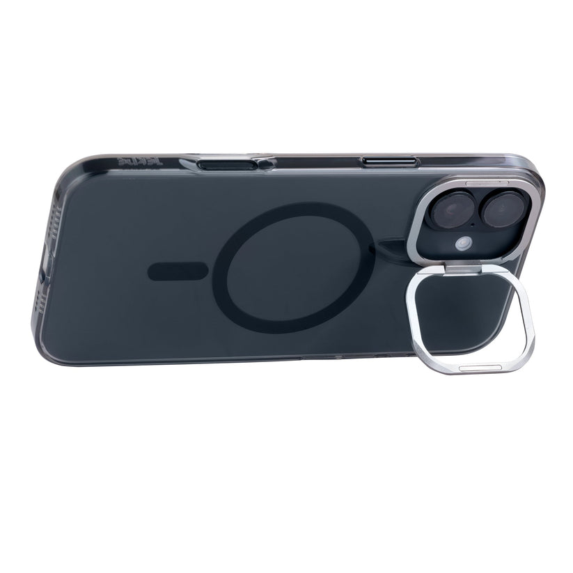 Tekne CRYSTAL Case with Metal Camera Stand for iPhone 16 Plus-Black Get best offers for Tekne CRYSTAL Case with Metal Camera Stand for iPhone 16 Plus-Black
