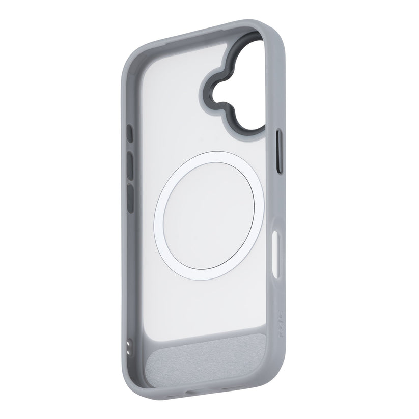 TEKNE Hybrid Frost Matte with stand Case for iPhone 17-Grey Get best offers for TEKNE Hybrid Frost Matte with stand Case for iPhone 17-Grey